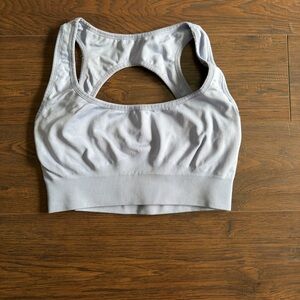 NVGTN Light Gray Sports Bra